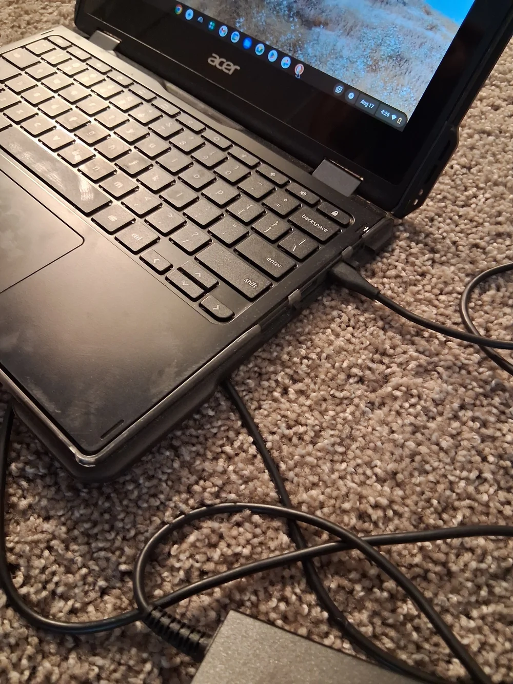 Acer Chromebook Convertible Laptop in Black
